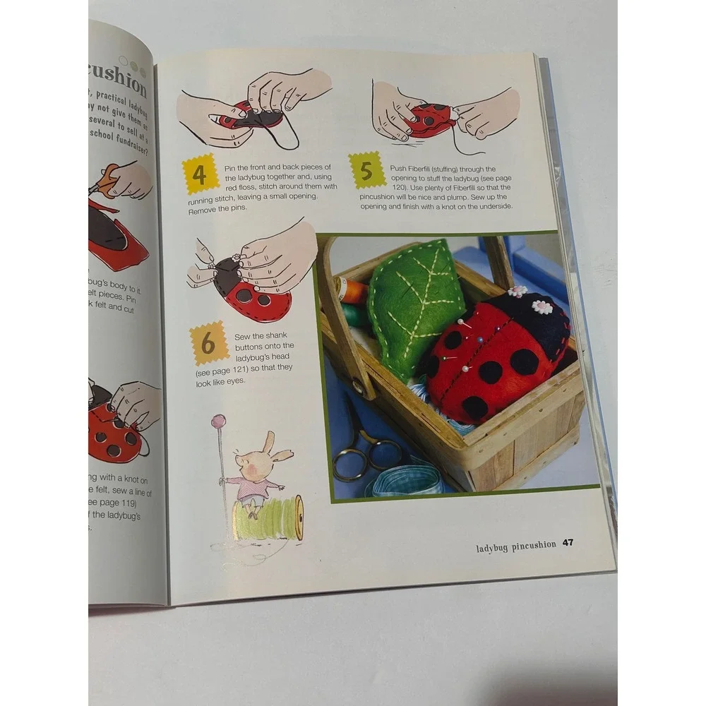 Lot 3 Sewing Craft Books Sewing with Whimsy, All Sewn Up, Kids My First Craft
